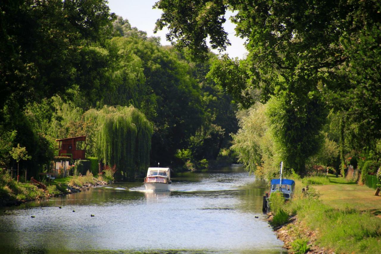 Mitten Im Seenland Und Spreewaldnah, Schoener Garten Storkow  Esterno foto